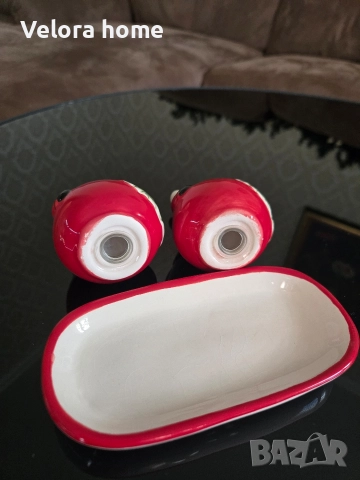 Комплект за сол и пипер с поставка, снимка 6 - Други - 52920657