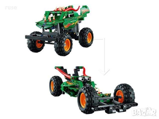 НОВИ! LEGO® Technic 42149 Monster Jam™ Dragon™, снимка 5 - Конструктори - 45916869