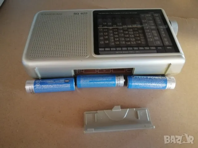 Радиоприемник SANGEAN SG622, снимка 7 - Радиокасетофони, транзистори - 49907294