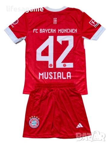 Детски - юношески футболен екип Байерн Мюнхен Мусиала Bayern Munich Musiala