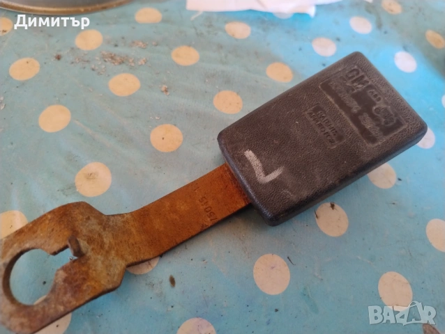 Закопчалка - Ключалка Колан Преден Ляв За Опел Кадет Е 1986г / Opel Kadett E 1986y