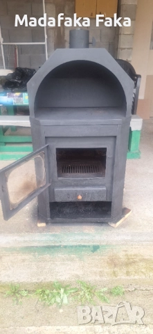 Продавам камина със водна риза , снимка 2 - Отоплителни печки - 52510288