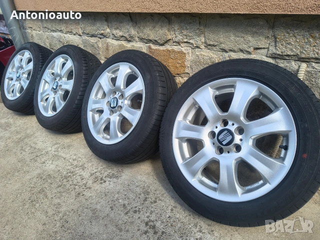 5х100 - 15 цола оригинални немски джанти за SEAT Ibiza 5 x 100 Volkswagen Polo 5x100 SKODA Fabia, снимка 3 - Гуми и джанти - 54292327