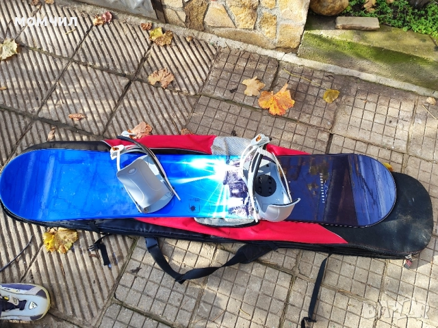 Сноуборд комплект , снимка 2 - Зимни спортове - 52676338