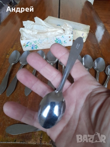 Стари лъжици #10, снимка 6 - Прибори за хранене, готвене и сервиране - 52211798