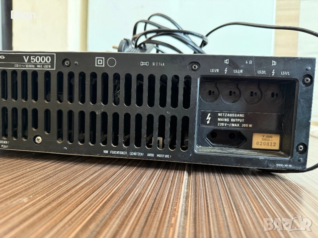 Grundung V5000, снимка 15 - Ресийвъри, усилватели, смесителни пултове - 52080572