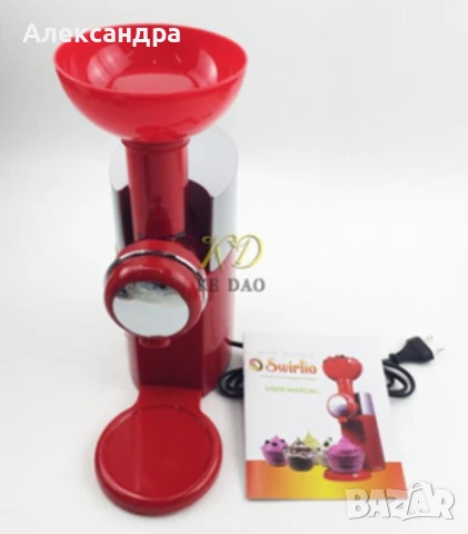 Десерт мейкър, уред за сладолед, снимка 2 - Други - 51090495