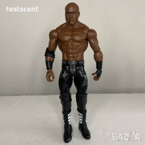 Екшън фигура WWE Bobby Lashley Боби Лешли Basic Mattel figure играчка, снимка 8 - Колекции - 48447838