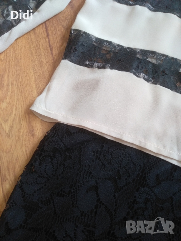 Комплект пола и блуза с дантела , снимка 4 - Поли - 45056106