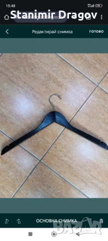 Дървени закачалки за дрехи