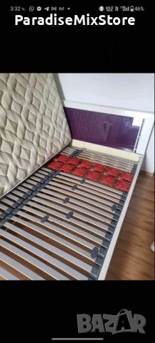 Спалня с подматрачен механизъм немски с матрак Нани размери 160х200см, снимка 3 - Спални и легла - 45808616