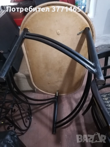 Елипсовидна холна маса 120/65/65см, снимка 4 - Маси - 52575531