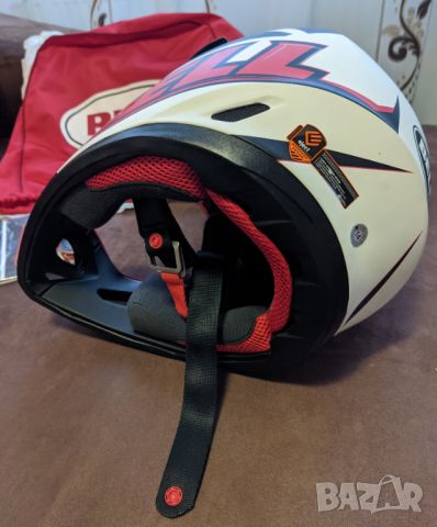 Downhill каска Bell Transfer 9 Fullface Helmet Размер: L, снимка 3 - Велосипеди - 45529080