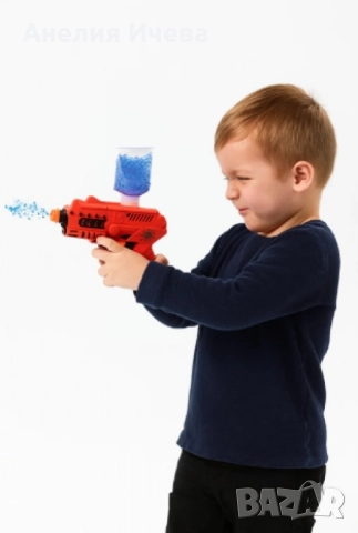 Детски пистолет с водни гел топчета и маска Спайдър, снимка 3 - Други - 51991862