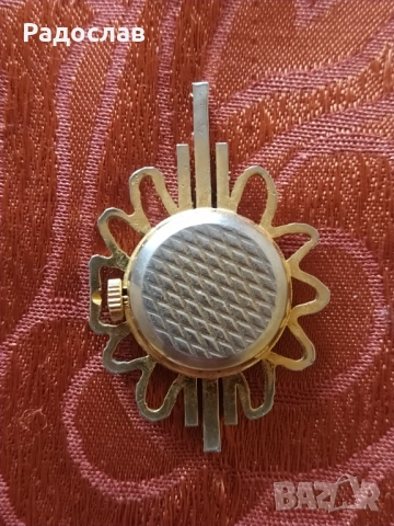 стар швейцарски часовник медальон Elienne, снимка 4 - Дамски - 51973632