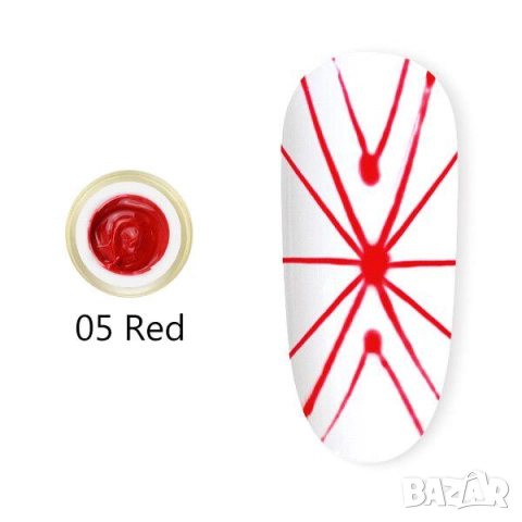  VENALISA Spider Gel ув/лед Спайдър гел за декорации , снимка 3 - Продукти за маникюр - 23181735