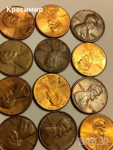1 Цент 1964-1993 г., снимка 9 - Нумизматика и бонистика - 51160920