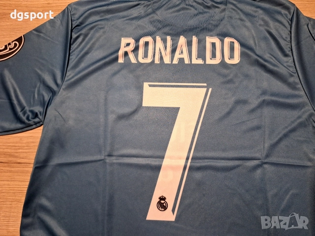 Футболна фланелка на РЕАЛ М #К.Роналдо #7#ретро модел!, снимка 5 - Футбол - 52063511