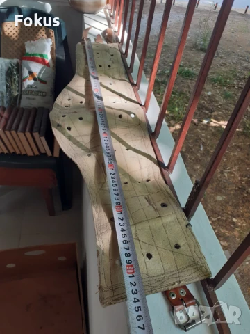 Стар широк кожен колан пояс силях, снимка 6 - Антикварни и старинни предмети - 50954351