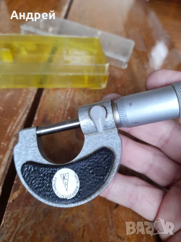 Стар микрометър Suhl, снимка 7 - Шублери - 50474912