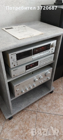 Сет на Pioneer - усилвател, тунер и касетен дек, снимка 4 - Аудиосистеми - 54134358