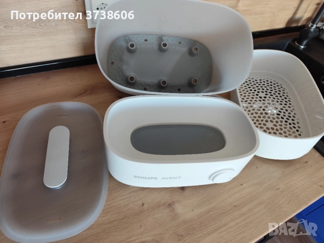 бебешки стерилизатор Phillips Avent , снимка 3 - Стерилизатори - 52176288