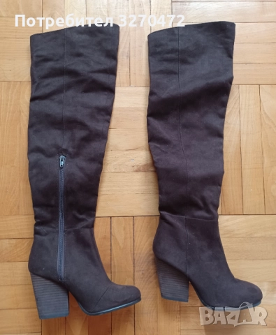 H&M нови дълги ботуши номер 38, снимка 1