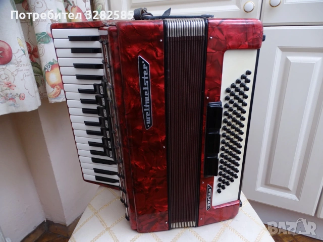 Акордеон Велтмайстер Серино 80 баса, снимка 12 - Акордеони - 53911354