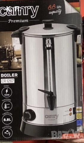 Електрическа кана за греяно вино и чай 8.8L, Camry, снимка 2 - Кани - 52846099