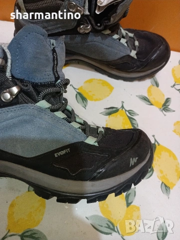 Quechua Waterproof N 36 кожени, снимка 3 - Дамски боти - 53343754