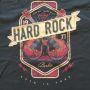 НОВА 100 % оригинална сива тениска HARD ROCK размер L / XL от Германия, снимка 3