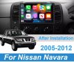 Мултимедия, Двоен дин, за Nissan NAVARA, Андроид, Навигация, Нисан Навара, Дин плеър екран Android, снимка 2