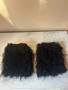 Черни пухени гети с дълъг косъм 🖤🖤, снимка 1
