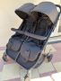 Лятна количка за близнаци Hauck Swift X Duo Black, снимка 1 - Детски колички - 45142134