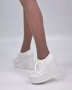 Обувки на платформа - бели, снимка 3