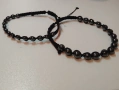 Гривни за двойки с Хематит,ръчно изработени, снимка 2