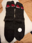 Ръчно плетени мъжки коледни чорапи размер 42 и 43, снимка 1 - Мъжки чорапи - 44941121