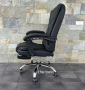 Ергономичен въртящ се офис стол с масаж и поставка за крака, снимка 6