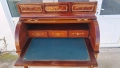 Ретро бюро-писалище цилиндрично, снимка 6