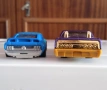 2 за 1 КАТО НОВИ 1964 CHEVY IMPALA+1969 FORD MUSTANG Boss 302 HOTWHEELS toy cars, снимка 5