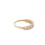 Златен дамски пръстен 1,49гр. размер:55 14кр. проба:585 модел:24360-1, снимка 3