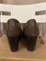 Кафяви обувк на ток Bertie, снимка 2