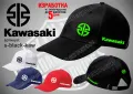 KAWASAKI тениска и шапка st-white-kaw, снимка 4