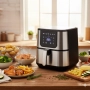 Еър фрайър Scheffler LQ-5001BS – 5.5L здравословно готвене с до 80% по-малко мазнина, снимка 4