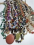 САМО 50 Евро!!! 23 БРОЯ гердани и колиета от натурални камъни, снимка 2