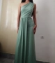 Италианска дълга елегантна дамска рокля по тялото р-р M, снимка 2