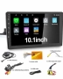 Стерео уредба за кола 1 Din Bluetooth радио за кола с поддръжка на резервна камера GPS навигаци, снимка 1