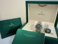 Rolex Datejust 36mm Steel Olive Green Palm Motif Automatic Дамски Различни Варианти, снимка 2