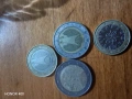 Продавам рядко срещани евро монети по 1 и 2 евро, снимка 3