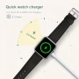 USB - C магнитно зарядно за часовник съвместимо с iWatch 2 3 4 5 6 7 8 9 / SE, снимка 6